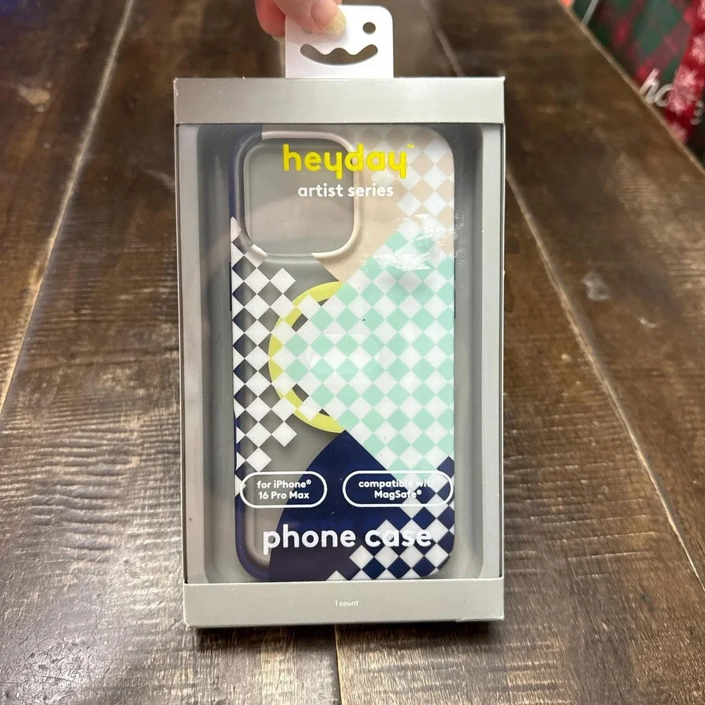 Heyday iPhone 16 Pro Max Case Artist Series Marvin Chang MagSafe Blue Multi